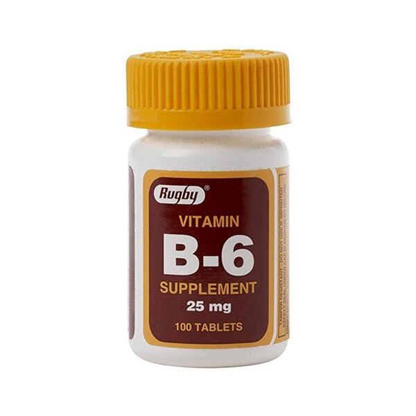 Rugby Vitamin B6 Supplement - 25mg